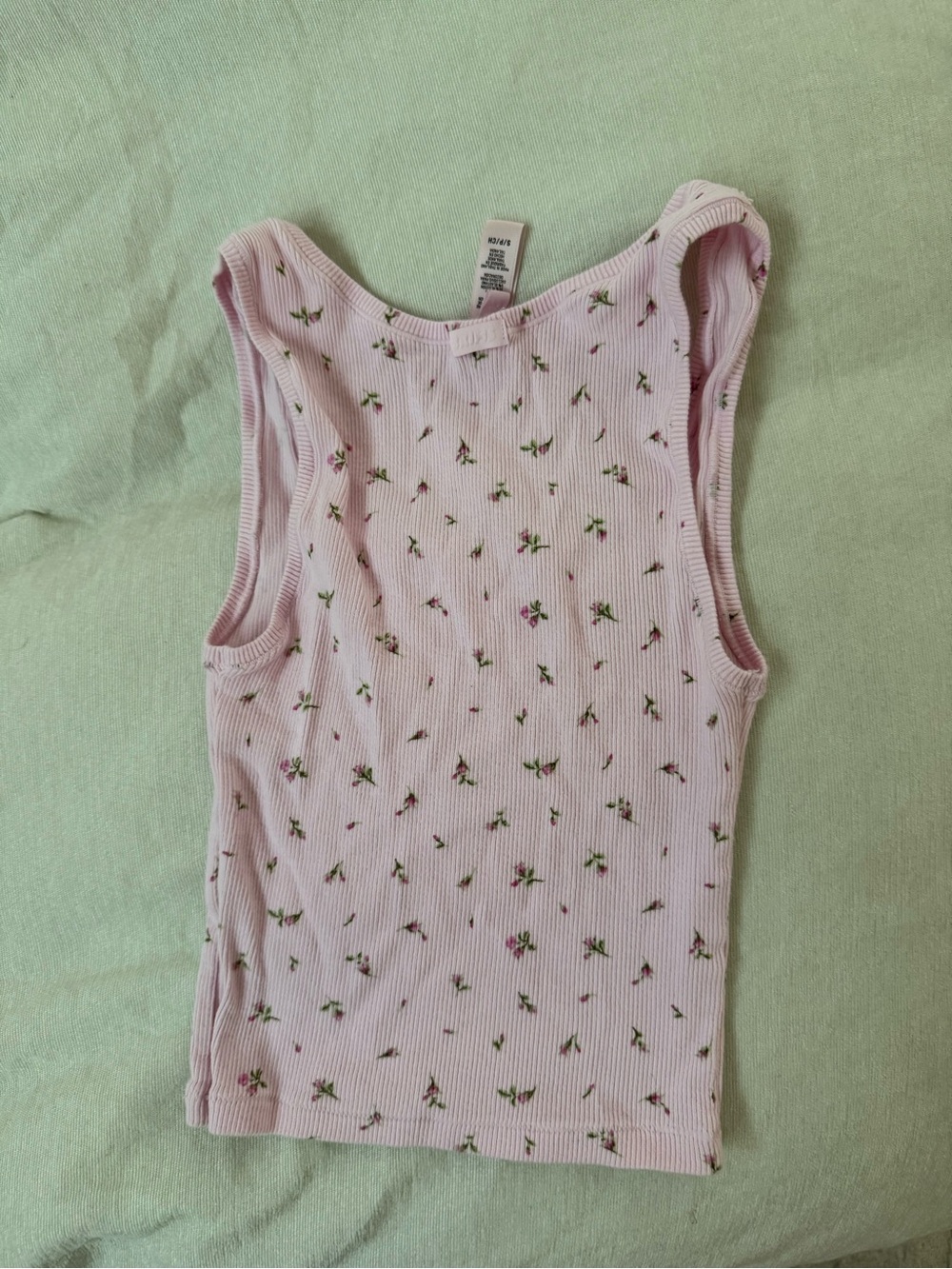 SKIMS Floral Ribbed Tank Top - Picture 2 of 3